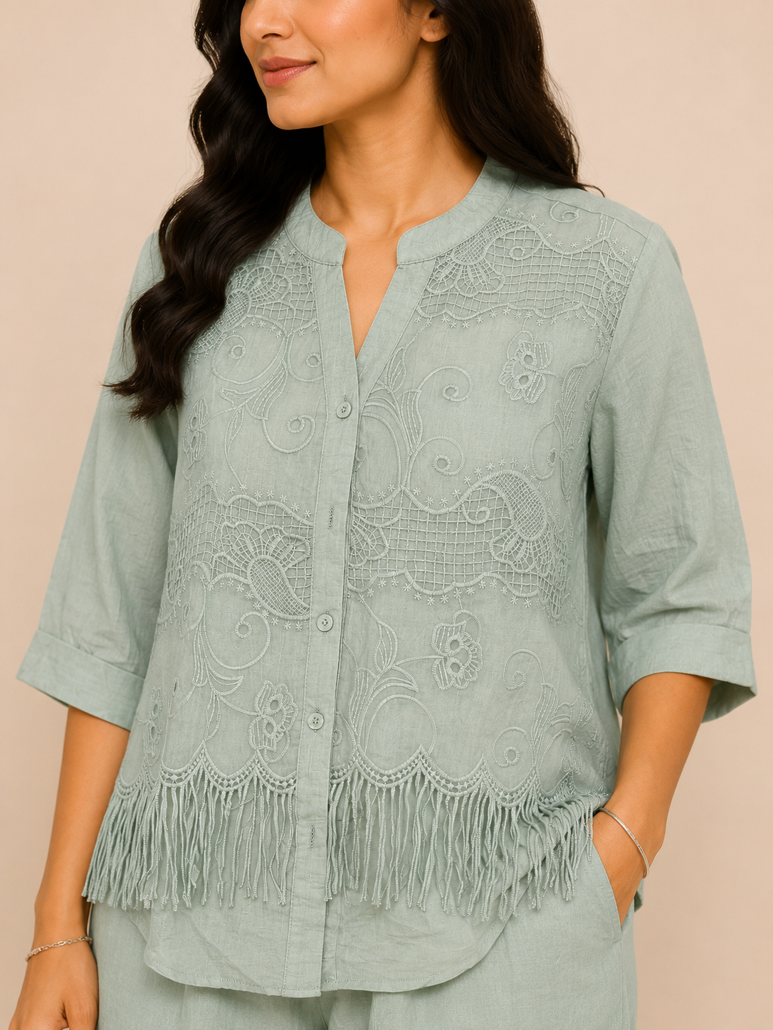 Sage Whisper Co-ord Set