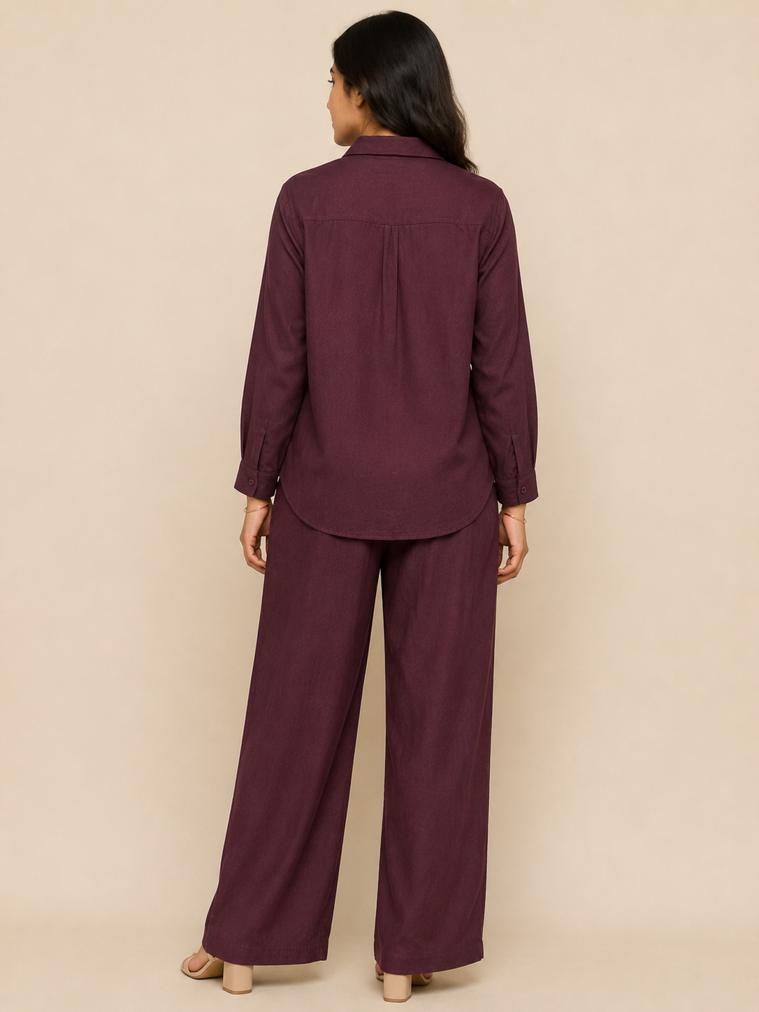 Classic Wine Co-ord Set
